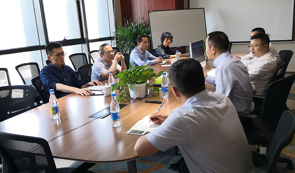 A Delegation Led by Division Chief Li Siwang of Jiangxi Provincial Financial Supervision and Administration Bureau Visits Jiangxi Financial Assets Depository and Clearing Center for Research